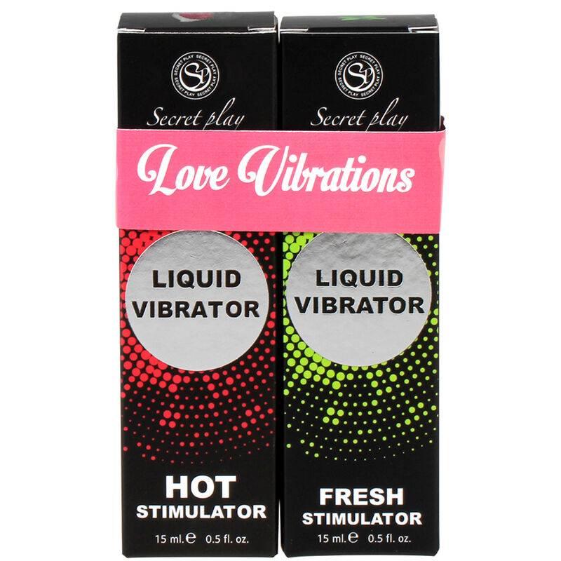 SECRETPLAY - LIQUID VIBRATOR LOVE VIBRATIONS PACK SECRETPLAY COSMETIC  NOCTURNA DESIRES