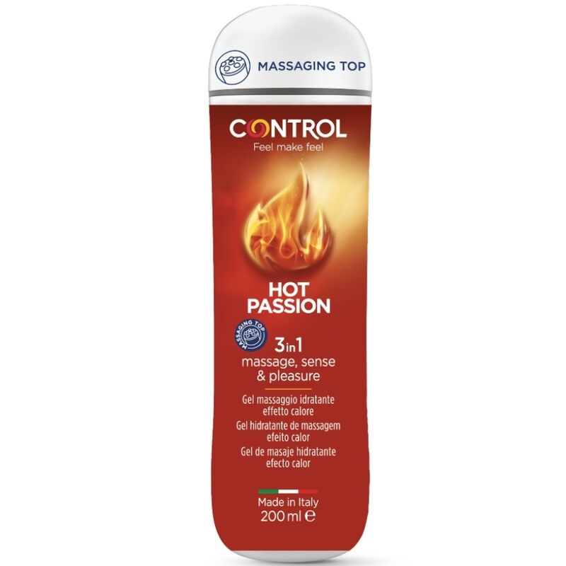 CONTROL - HOT PASSION 3 IN 1 GEL 200 ML - NOCTURNA DESIRES