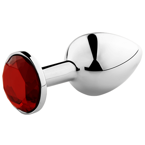 SECRETPLAY - ANAL PLUG SIZE L RED - NOCTURNA DESIRES