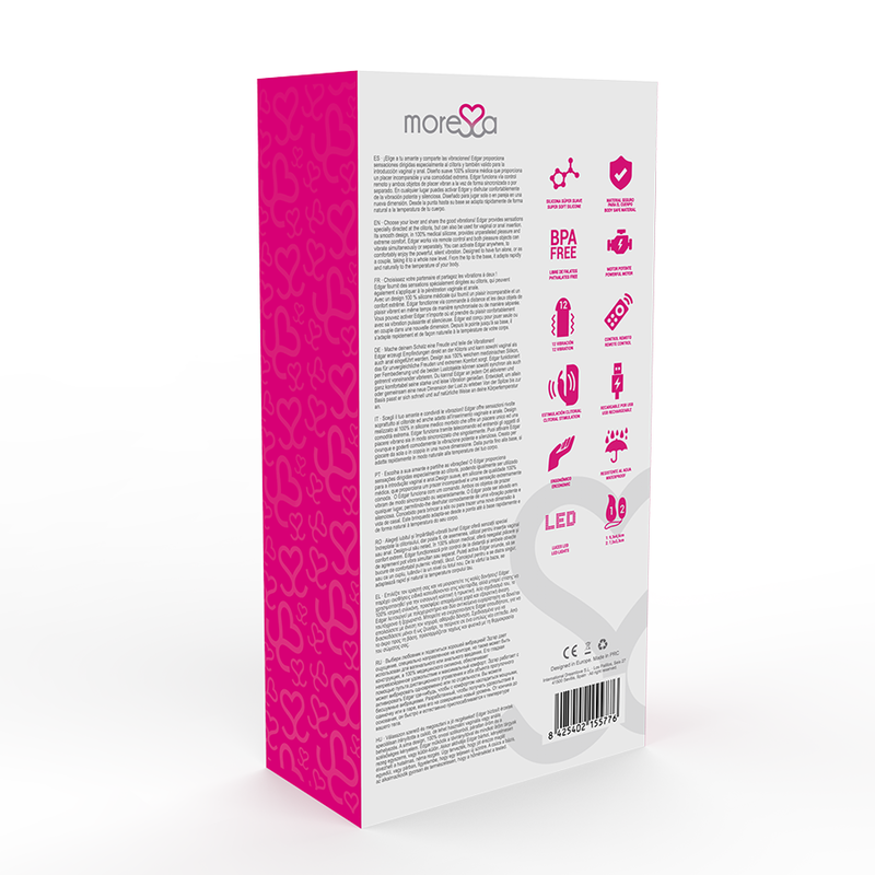 MORESSA - EDGAR PREMIUM SILICONE REMOTE CONTROL - NOCTURNA DESIRES