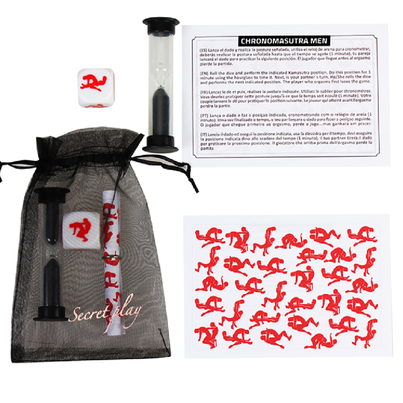 SECRETPLAY - CHRONOMASUTRA PLAY GAY KIT (ES/EN/IT/PT/FR) - NOCTURNA DESIRES
