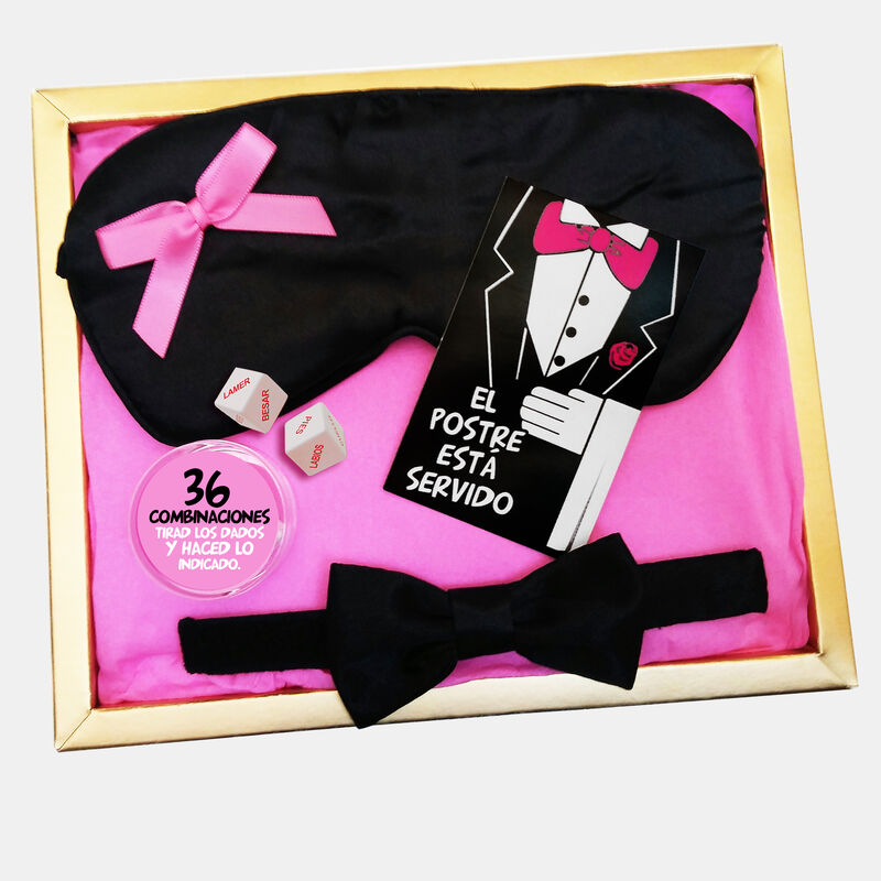 INEDIT - EROTIC ANTIFACE KIT THE DESSERT IS SERVED INEDIT  NOCTURNA DESIRES