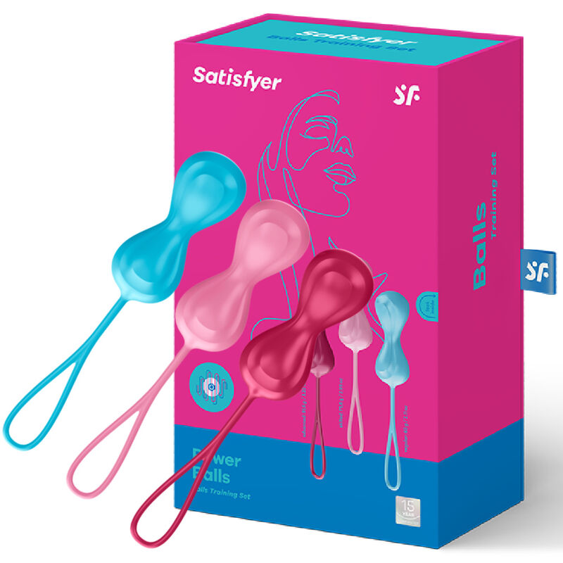 SATISFYER - LOVEBALLS TRAINING SET 1 SATISFYER BALLS  NOCTURNA DESIRES