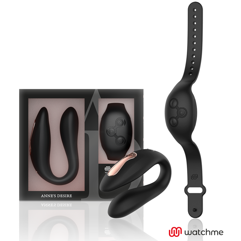ANNE'S DESIRE - DUAL PLEASURE TECNOLOG A WATCHME BLACK - NOCTURNA DESIRES