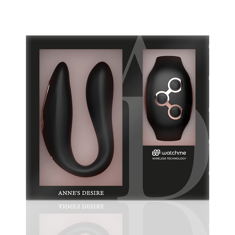 ANNE'S DESIRE - DUAL PLEASURE TECNOLOG A WATCHME BLACK/GOLD - NOCTURNA DESIRES