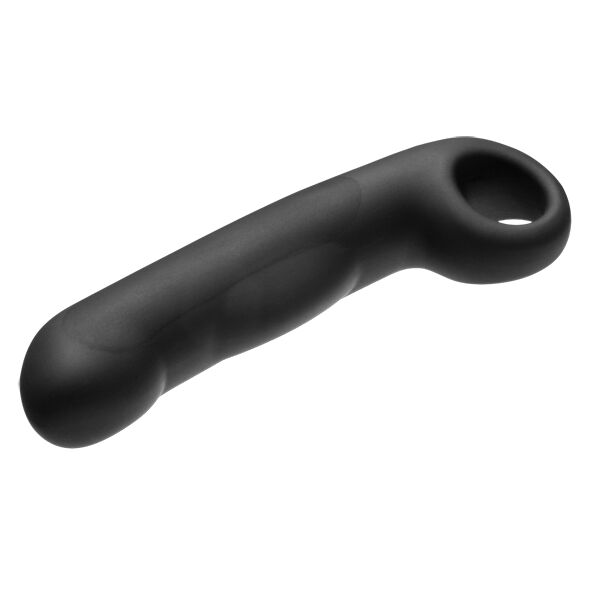 ELECTRASTIM - OVID SILICONE BLACK DILDO - NOCTURNA DESIRES