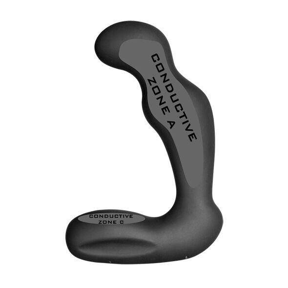 ELECTRASTIM - SIRIUS SILICONE BLACK PROSTATE MASSAG - NOCTURNA DESIRES
