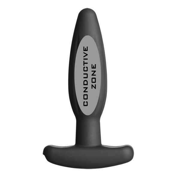 ELECTRASTIM - SILICONE BLACK ROCKER BUTT PLUG SMALL - NOCTURNA DESIRES