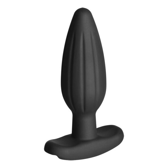 ELECTRASTIM - SILICONE BLACK ROCKER BUTT PLUG MEDIUM - NOCTURNA DESIRES