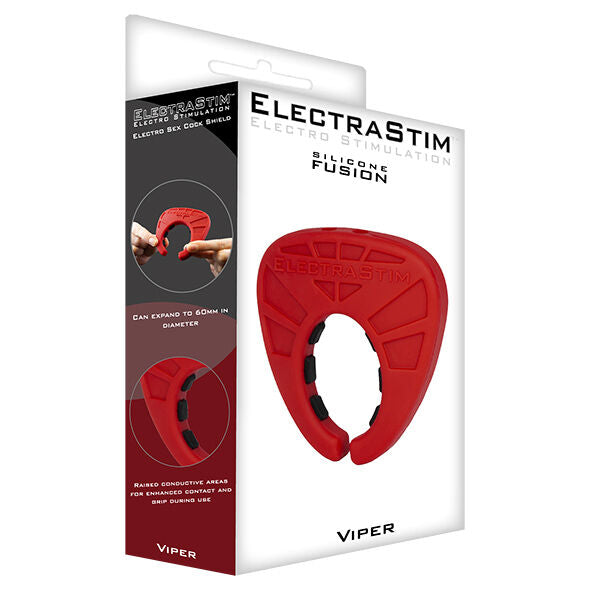 ELECTRASTIM - SILICONE FUSION VIPER COCK SHIELD - NOCTURNA DESIRES