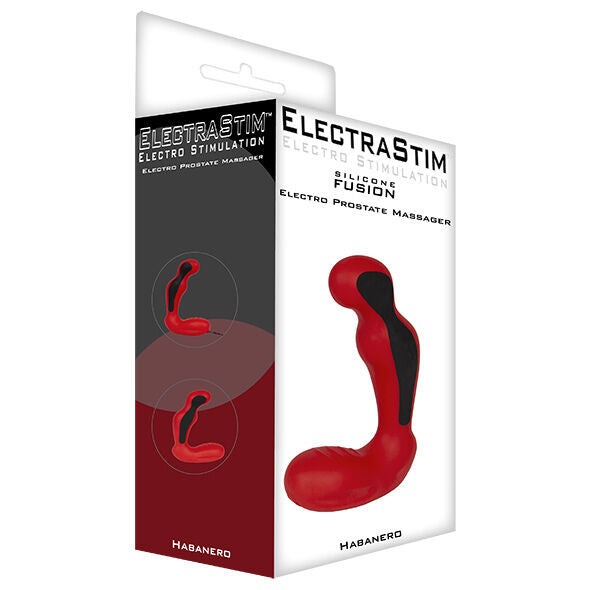 ELECTRASTIM - SILICONE FUSION HABANERO PROSTATE MASSAGER - NOCTURNA DESIRES
