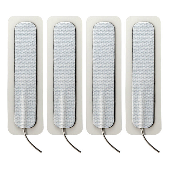 ELECTRASTIM - 4 X LONG SELF ADHESIVE PADS 1.5 CM X 7.5 CM - NOCTURNA DESIRES