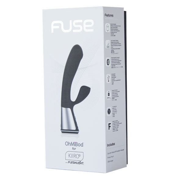 KIIROO - OHMIBOD FUSE APP REMOTE CONTROL BLACK - NOCTURNA DESIRES