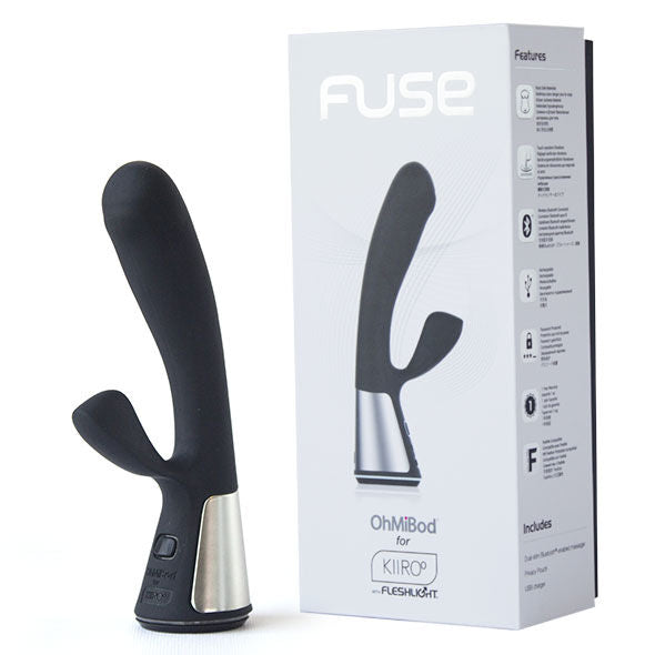 KIIROO - OHMIBOD FUSE APP REMOTE CONTROL BLACK - NOCTURNA DESIRES