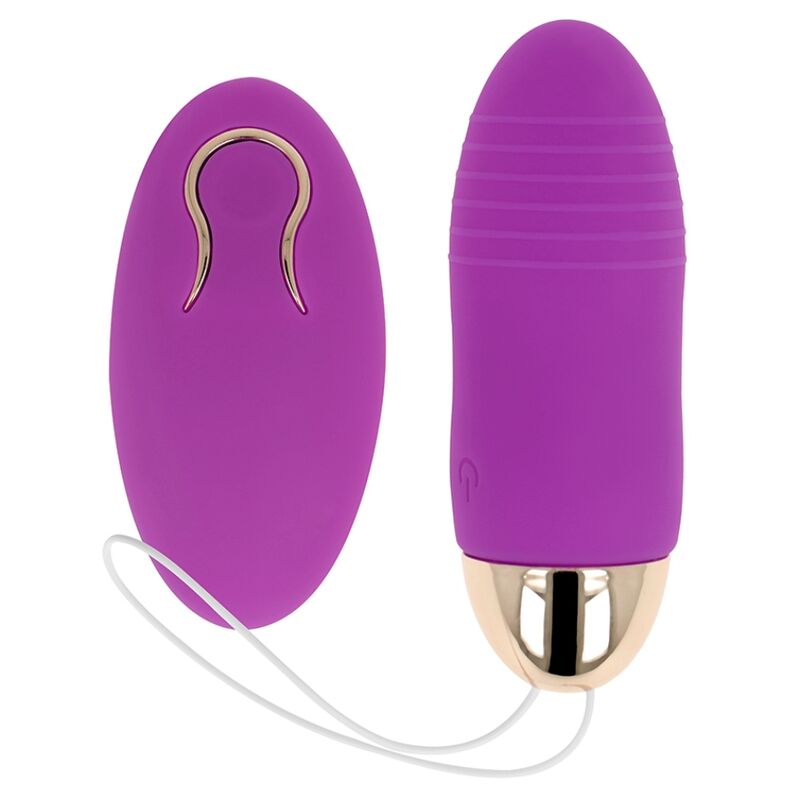 OHMAMA - REMOTE CONTROL VIBRATING EGG 10 SPEEDS PURPLE - NOCTURNA DESIRES
