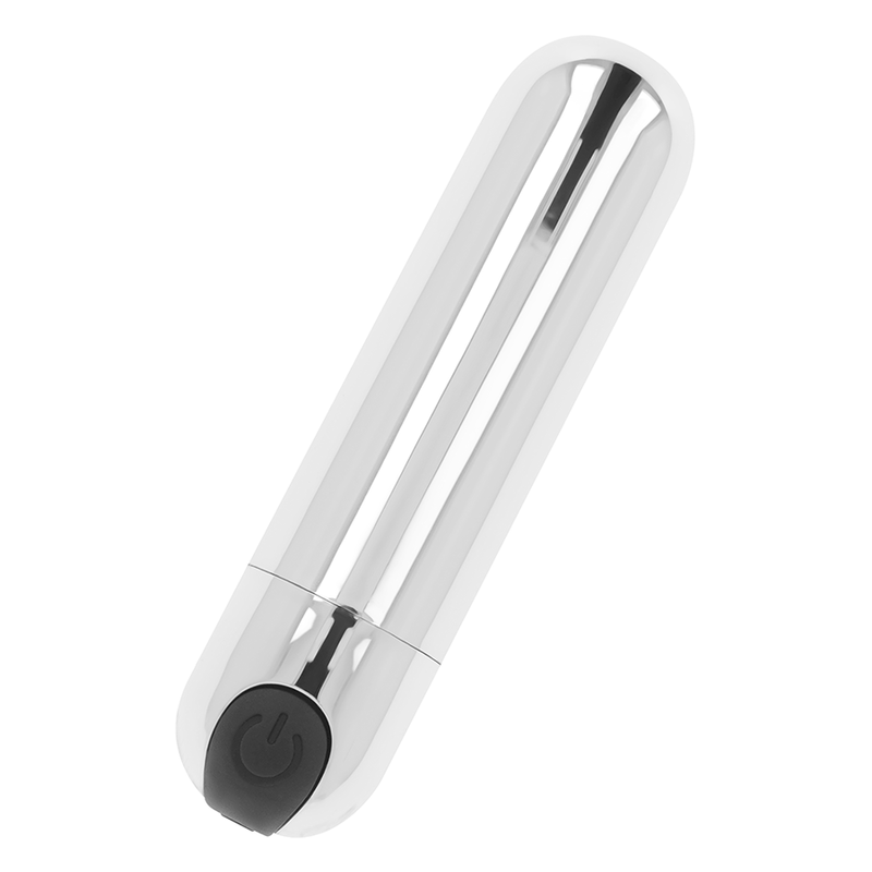 OHMAMA - SILVER VIBRATING BULLET 8 CM - NOCTURNA DESIRES