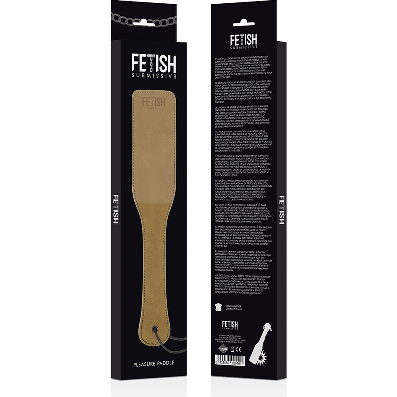 FETISH SUBMISSIVE ORIGIN - VEGAN LEATHER WHIP - NOCTURNA DESIRES