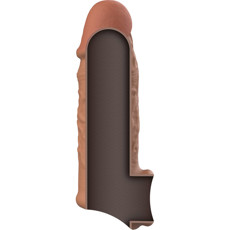 VIRILXL - LIQUID SILICONE V7 BROWN PENIS EXTENSION - NOCTURNA DESIRES