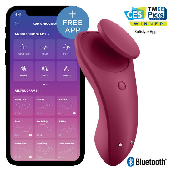 SATISFYER - SEXY SECRET PANTY - NOCTURNA DESIRES