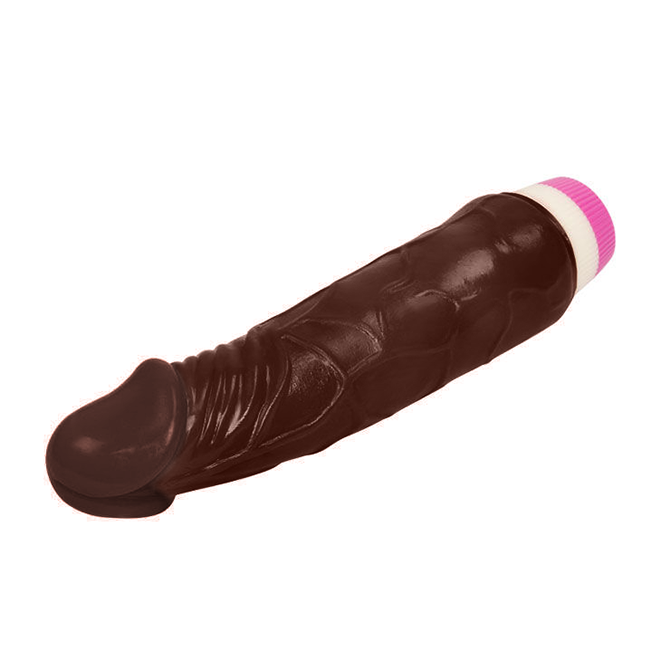 BAILE - WAVES OF PLEASURE VIBRATOR 19.5 CM MULATO - NOCTURNA DESIRES