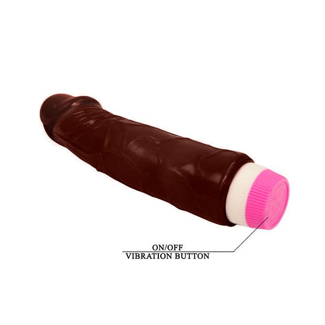 BAILE - WAVES OF PLEASURE VIBRATOR 19.5 CM MULATO - NOCTURNA DESIRES