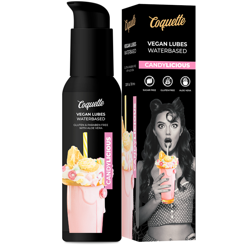COQUETTE CHIC DESIRE - PREMIUM EXPERIENCE 100ML VEGAN LUBES CANDYLICIOUS - NOCTURNA DESIRES