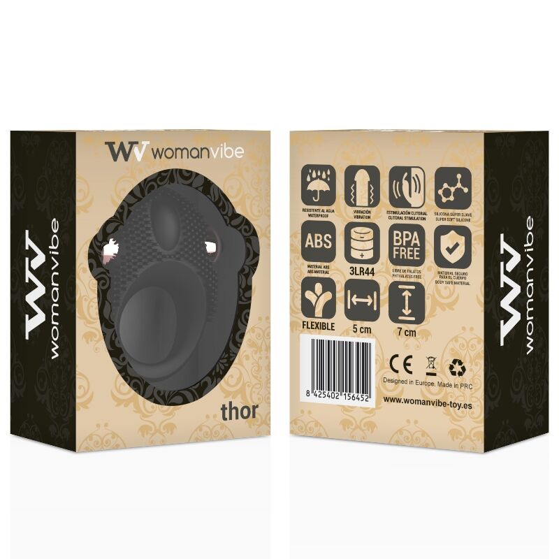 WOMANVIBE - THOR SILICONE VIBRATOR RING WOMANVIBE  NOCTURNA DESIRES