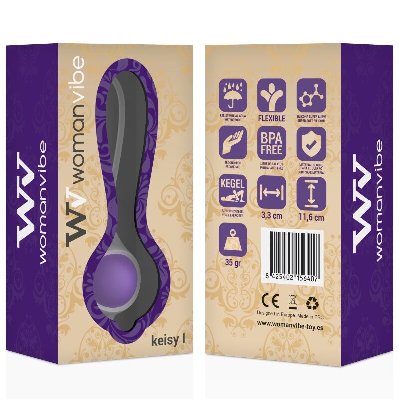 WOMANVIBE - KEISY I BALL GEISHA SILICONE WOMANVIBE  NOCTURNA DESIRES