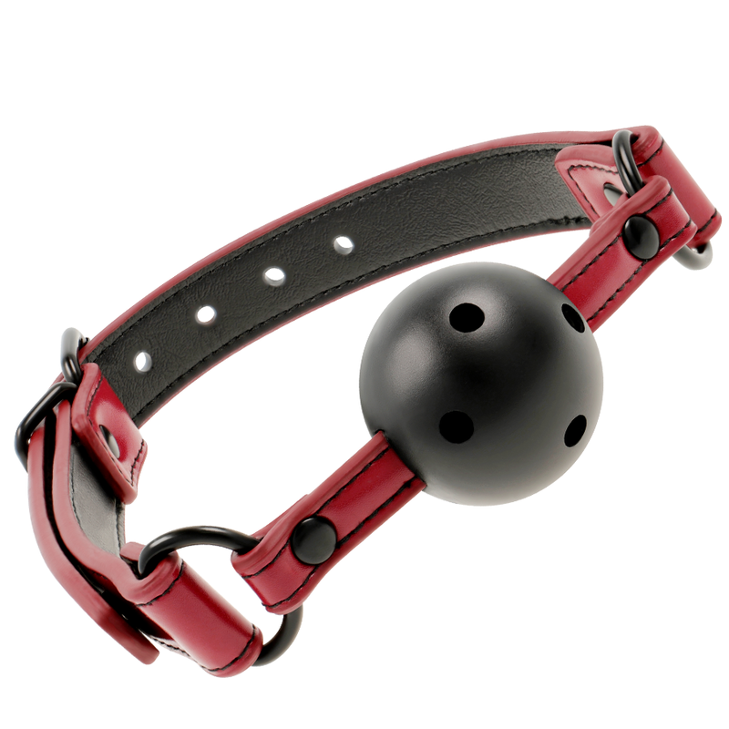 FETISH SUBMISSIVE DARK ROOM - BREATHABLE GAG - NOCTURNA DESIRES