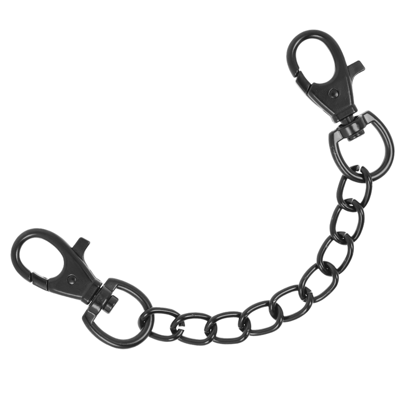 FETISH SUBMISSIVE DARK ROOM - VEGAN LEATHER ANKLE HANDCUFFS WITH NEOPRENE LINING - NOCTURNA DESIRES