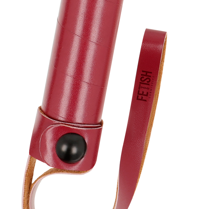 FETISH SUBMISSIVE DARK ROOM - VEGAN LEATHER WHIP - NOCTURNA DESIRES