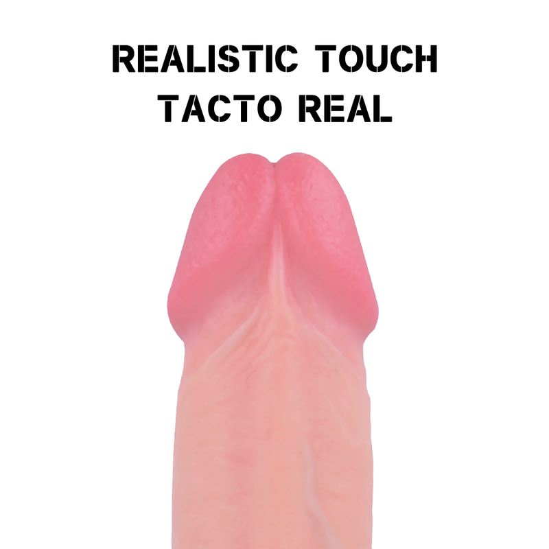 ROCKARMY - HARNESS + DUAL DENSITY TIGER REALISTIC DILDO 14 CM -O- 4.46 CM - NOCTURNA DESIRES