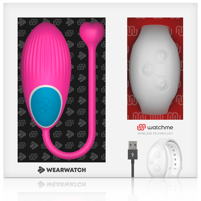 WEARWATCH - WATCHME TECHNOLOGY REMOTE CONTROL EGG FUCHSIA / NIVEO - NOCTURNA DESIRES
