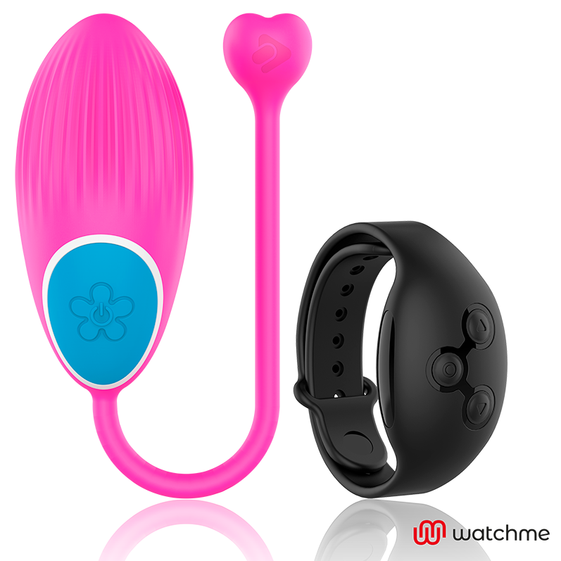 WEARWATCH - WATCHME TECHNOLOGY REMOTE CONTROL EGG FUCHSIA / JET - NOCTURNA DESIRES
