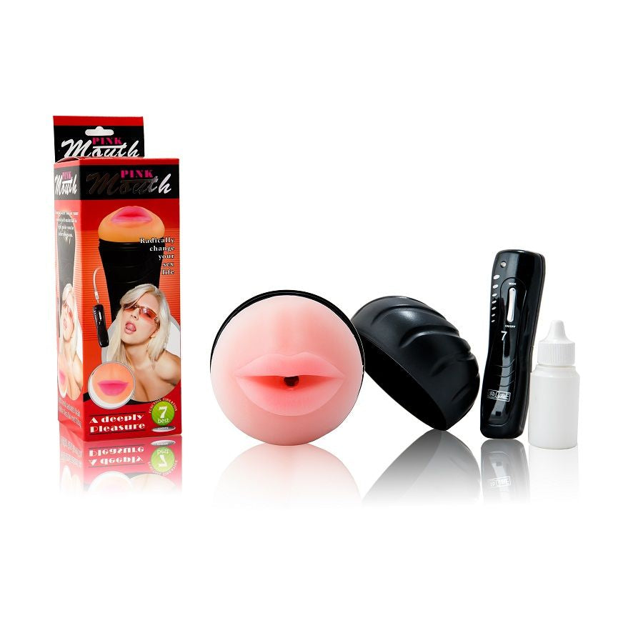 BAILE - MOUTH MASTURBATOR WITH VIBRATOR 7 RHYTHMS BAILE FOR HIM  NOCTURNA DESIRES