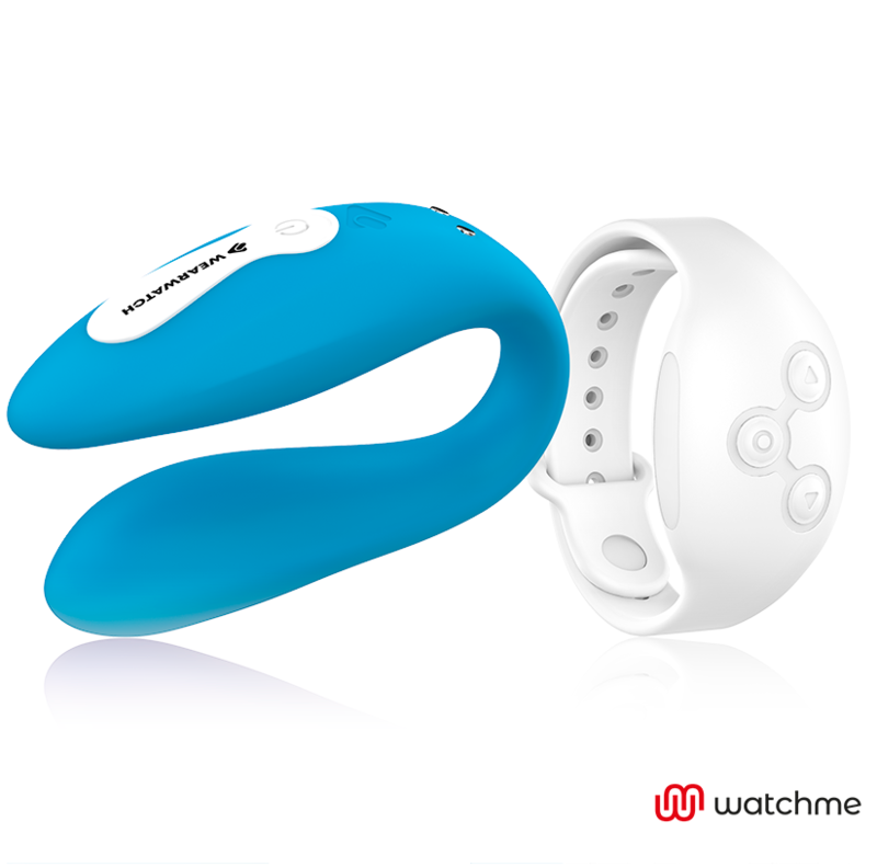 WEARWATCH - WATCHME DUAL TECHNOLOGY VIBRATOR INDIGO/SNOW - NOCTURNA DESIRES