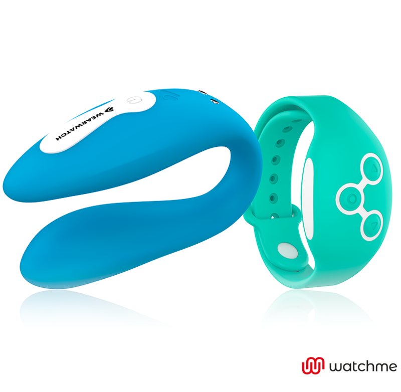 WEARWATCH - DUAL TECHNOLOGY WATCHME VIBRATOR INDIGO/SEAWATER - NOCTURNA DESIRES