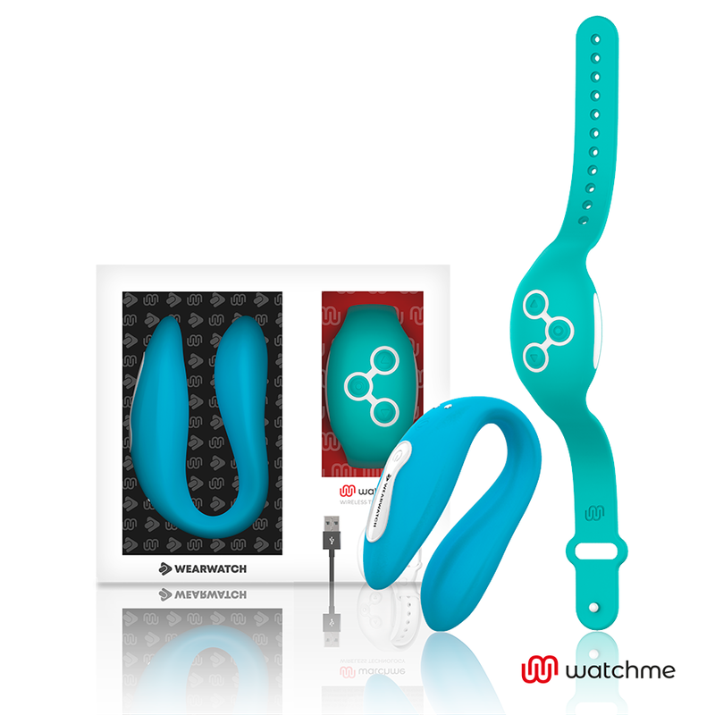 WEARWATCH - DUAL TECHNOLOGY WATCHME VIBRATOR INDIGO/SEAWATER - NOCTURNA DESIRES
