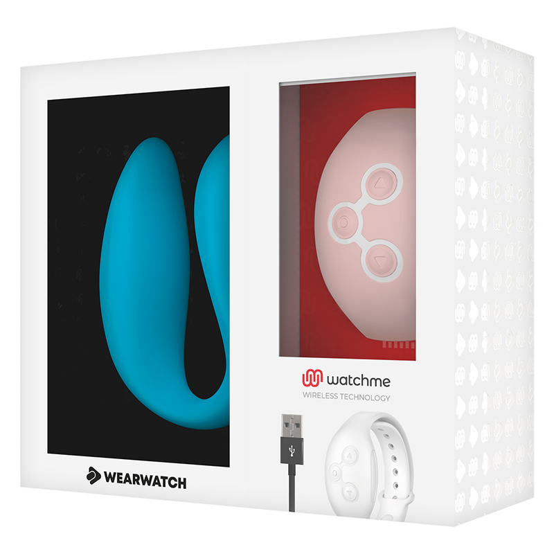 WEARWATCH - WATCHME DUAL TECHNOLOGY VIBRATOR INDIGO / PINK - NOCTURNA DESIRES