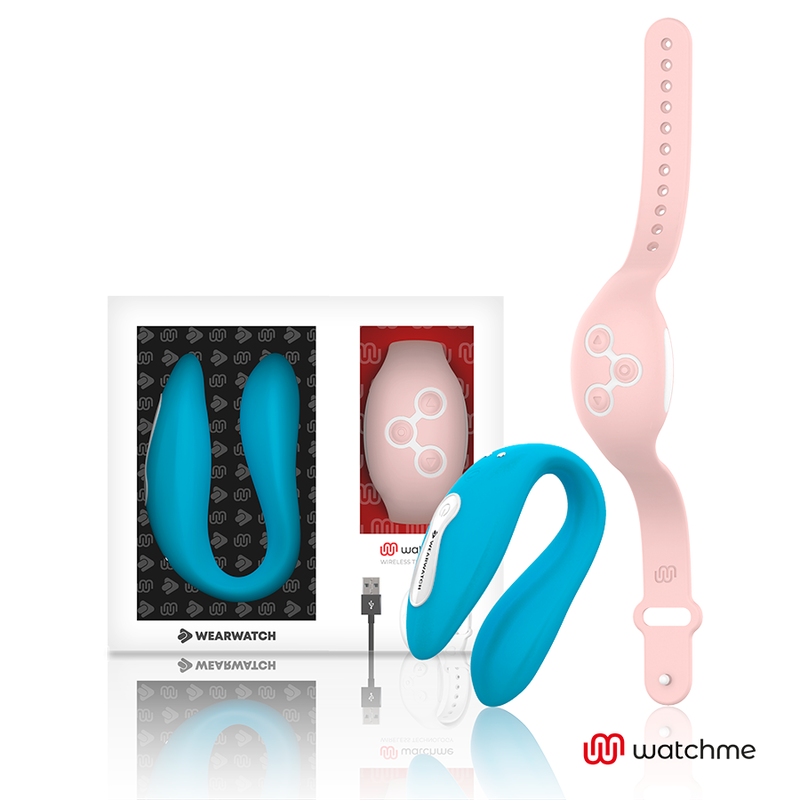 WEARWATCH - WATCHME DUAL TECHNOLOGY VIBRATOR INDIGO / PINK - NOCTURNA DESIRES