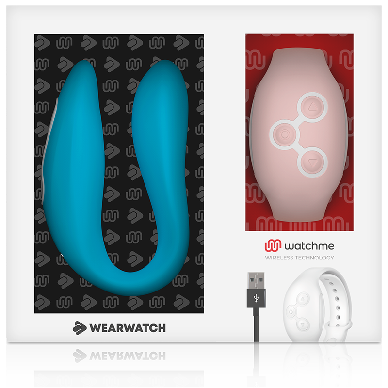 WEARWATCH - WATCHME DUAL TECHNOLOGY VIBRATOR INDIGO / PINK - NOCTURNA DESIRES