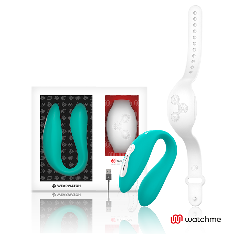 WEARWATCH - DUAL TECHNOLOGY WATCHME VIBRATOR SEAWATER / SNOW - NOCTURNA DESIRES