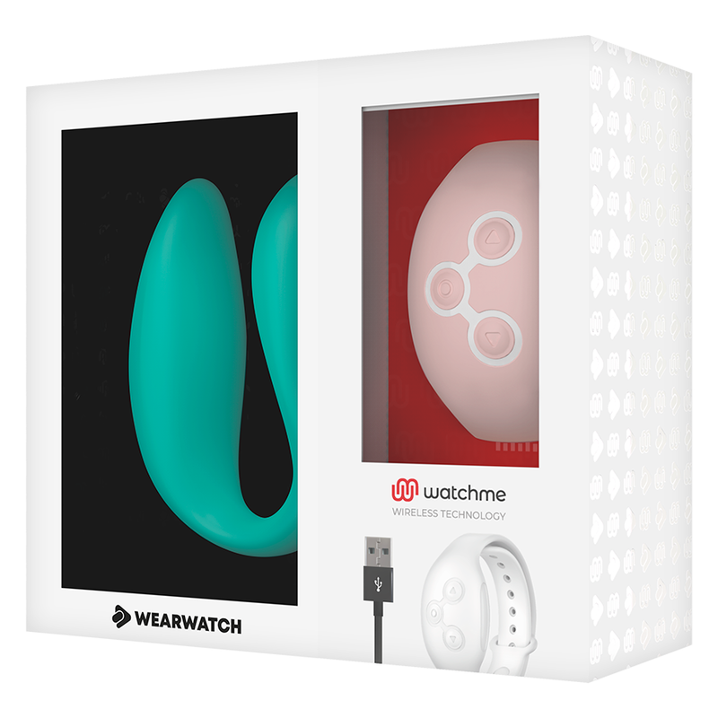 WEARWATCH - WATCHME DUAL TECHNOLOGY VIBRATOR SEA WATER / PINK - NOCTURNA DESIRES