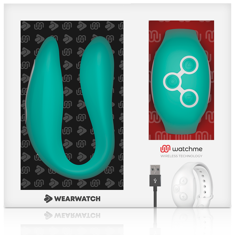 WEARWATCH - DUAL TECHNOLOGY WATCHME LIGHT GREEN VIBRATOR - NOCTURNA DESIRES