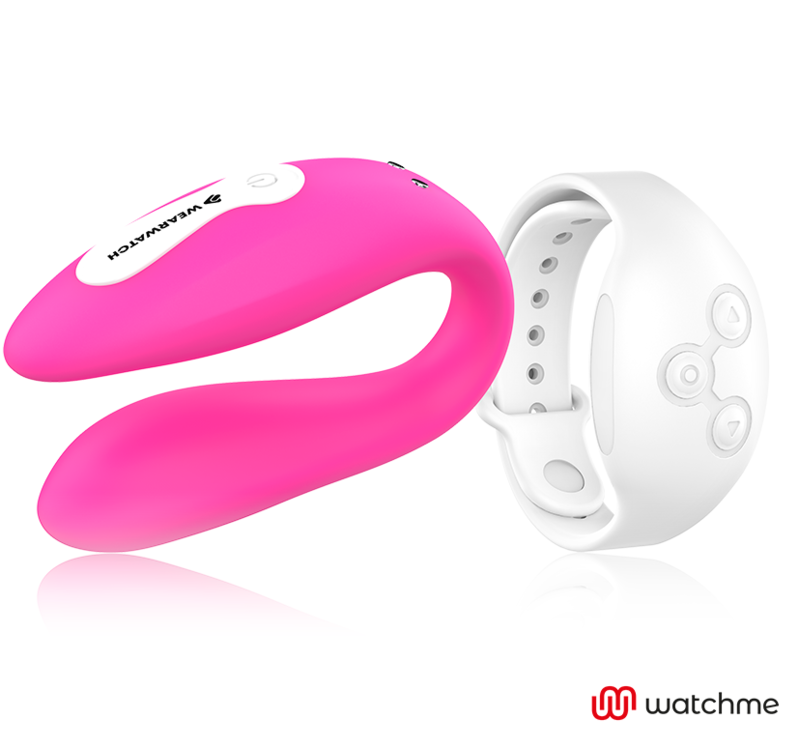WEARWATCH - WATCHME DUAL TECHNOLOGY VIBRATOR FUCHSIA / SNOW - NOCTURNA DESIRES
