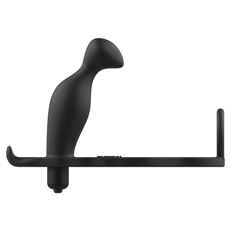 ADDICTED TOYS - ANAL PLUG WITH BLACK SILICONE RING 12 CM - NOCTURNA DESIRES