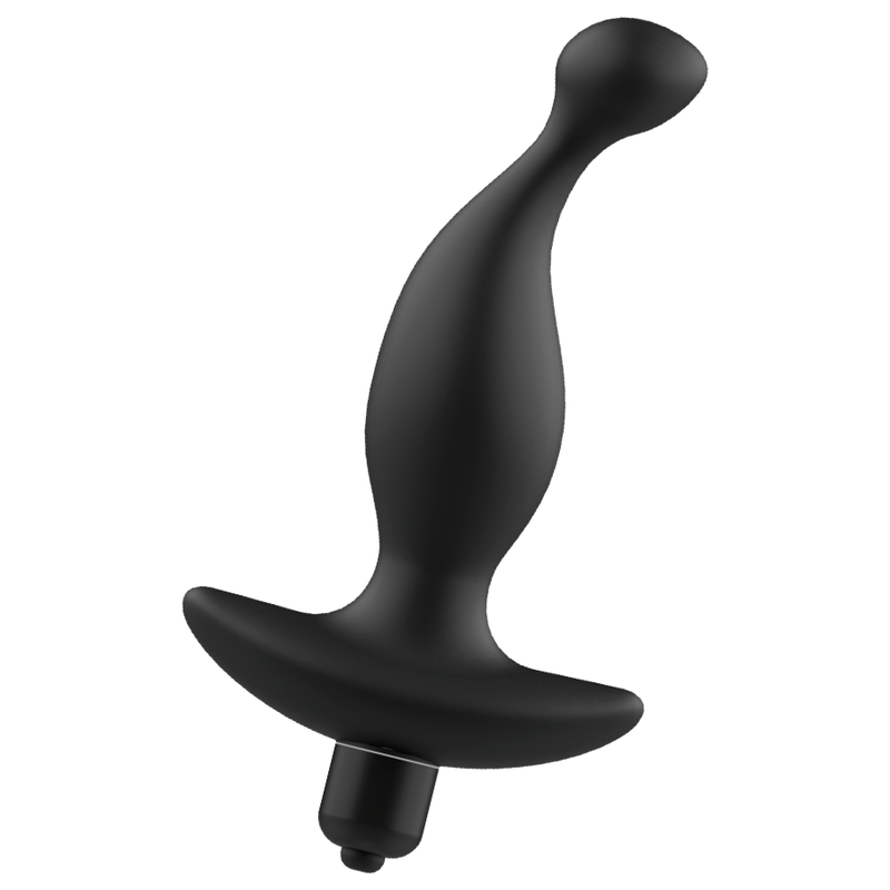 ADDICTED TOYS - ANAL MASSAGER WITH BLACK VIBRATIONMODEL 1 - NOCTURNA DESIRES