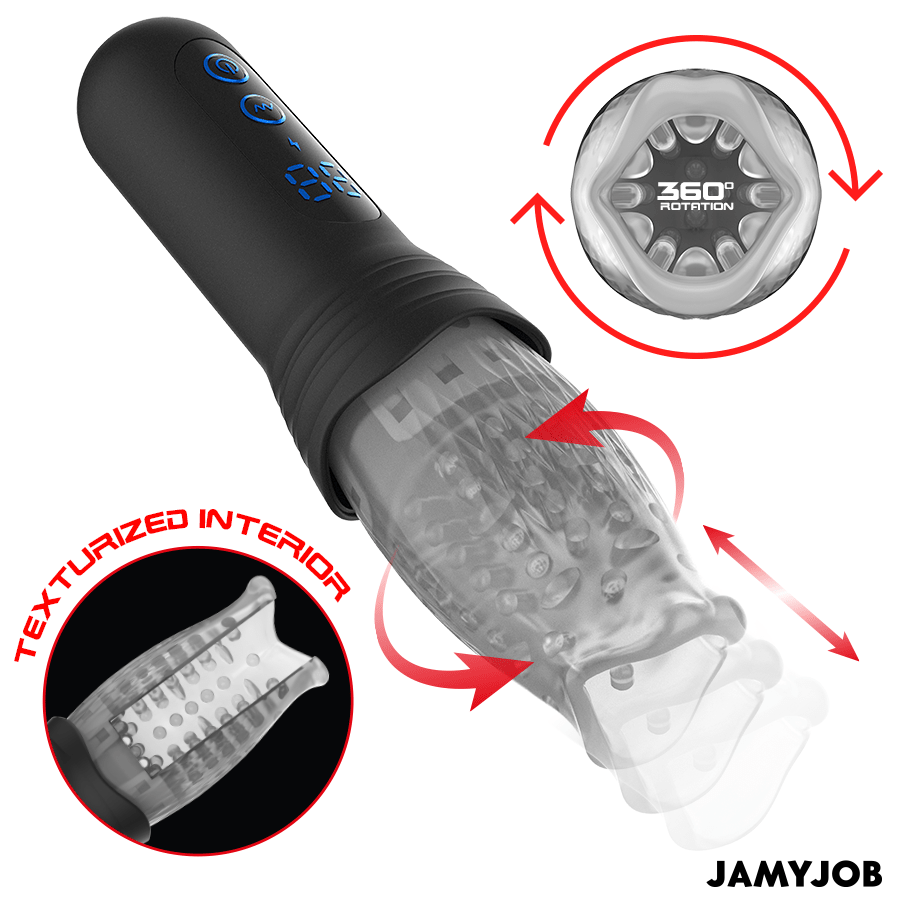 JAMYJOB - BLOW - R MASTURBATOR WITH THRUSTING AND ROTATION - NOCTURNA DESIRES