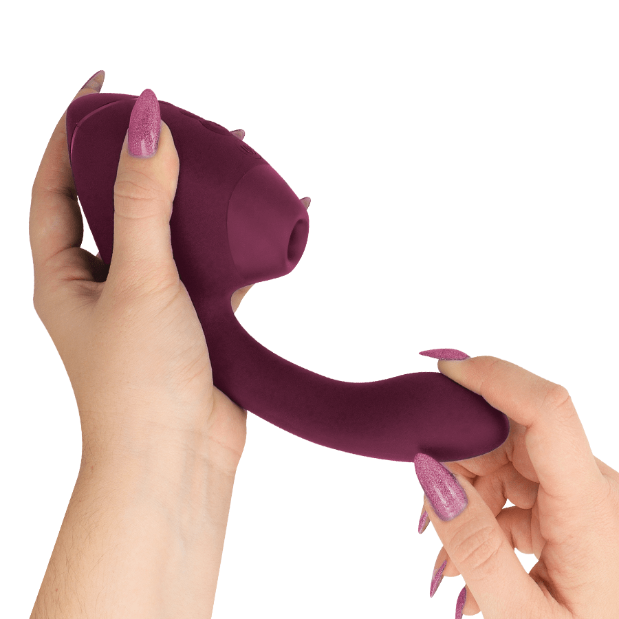 WOMANIZER - DUO NEXT DUAL CLITORAL & G - SPOT STIMULATOR DUSKY PINK - NOCTURNA DESIRES