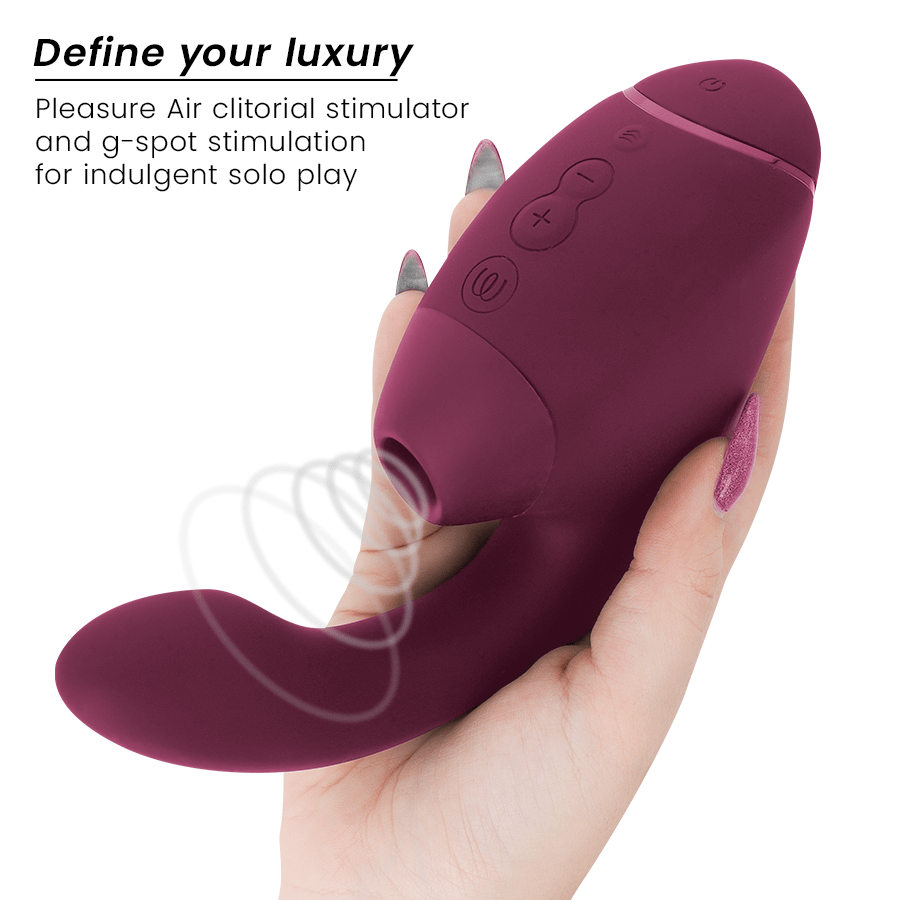 WOMANIZER - DUO NEXT DUAL CLITORAL & G - SPOT STIMULATOR DUSKY PINK - NOCTURNA DESIRES